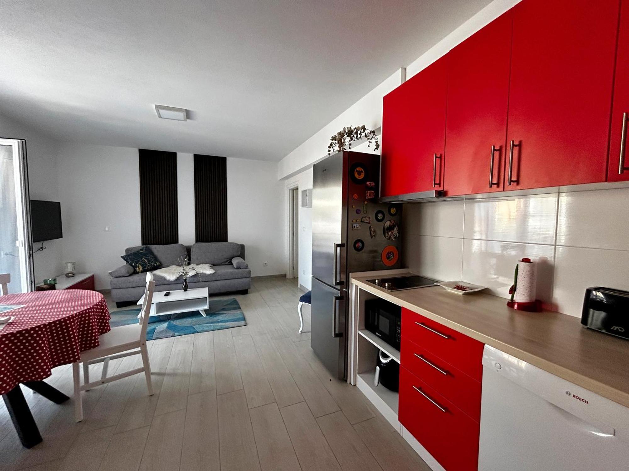 Apartman Sjever 마카르스카 외부 사진